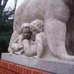 Volkspark Jungfernheide. Rekonstruktion Bärenfigur